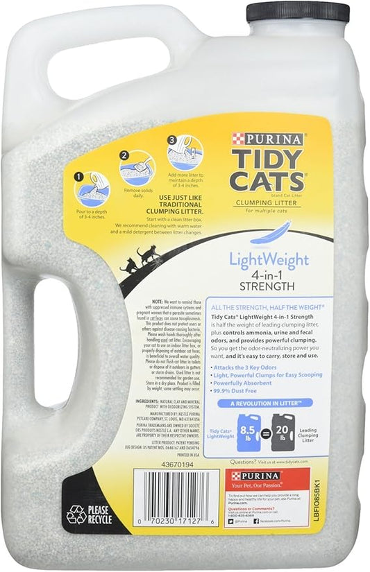 Pasir Kucing Tidy Cats 4 in 1 Lightweight (8.5lb)