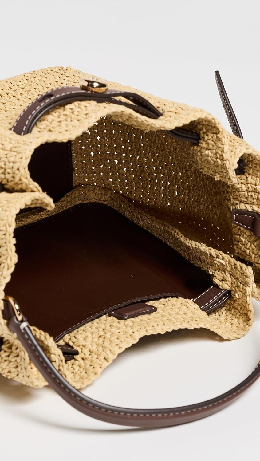 Tory Burch Women's Romy Woven Bucket Bag