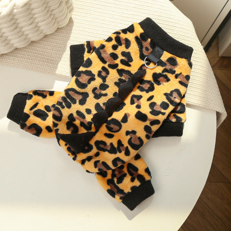 Dog Clothes Autumn And Winter French Bulldog Fleece