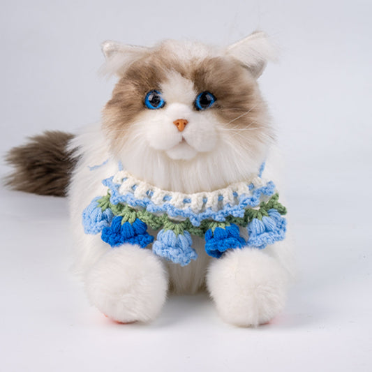 Syal Bellflower Biru untuk Kucing & Anjing Peliharaan
