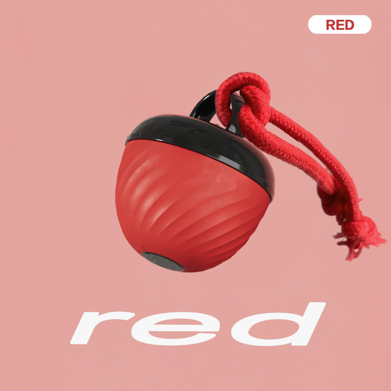 Smart Dog Cat Toy Ball Electronic Interactive Pet Toy Moving Ball Rope USB 3 Modes Automatic Moving Bouncing For Puppy Chew Products Pets Products