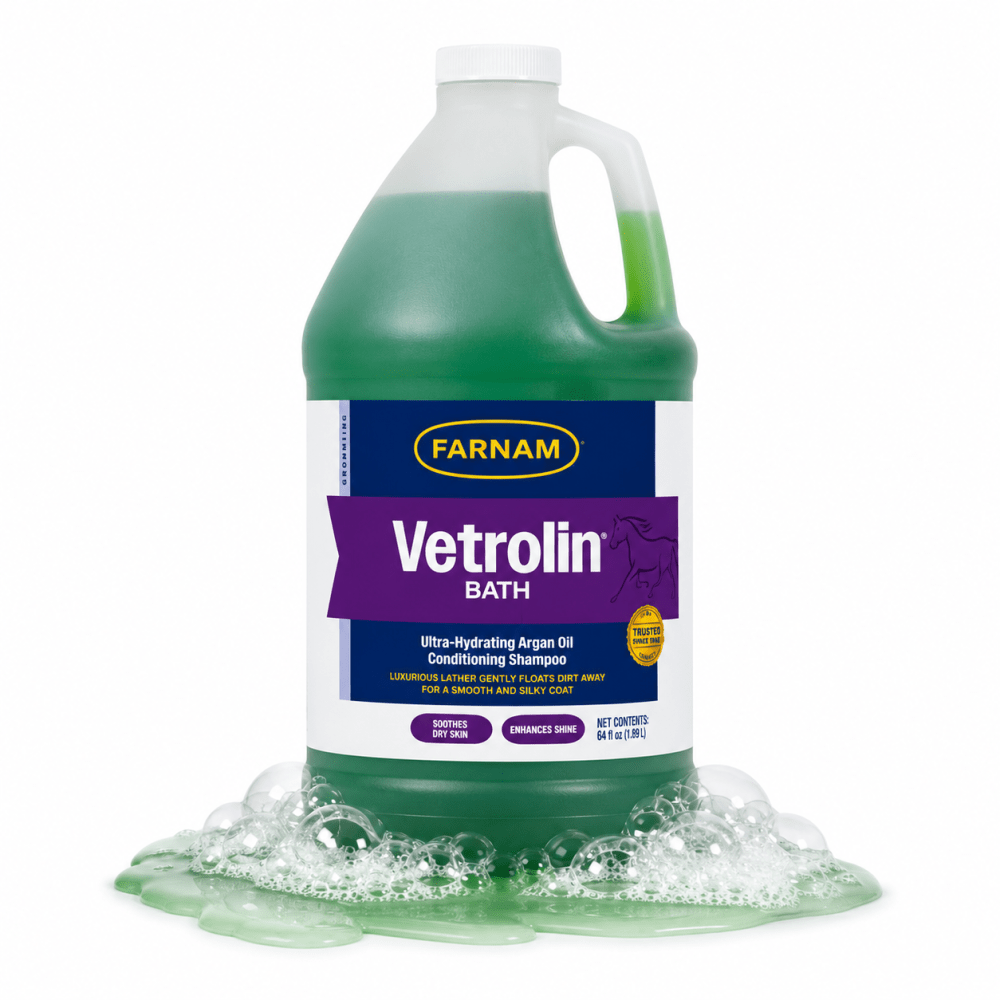 Vetrolin Bath Shampo Kondisioner Ultra Hidrasi Kuda USA 64 oz.