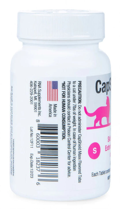 CapShield Maxx Flavored Tabs Flea Supplement Cats and Kittens 7-15lb 6 Count