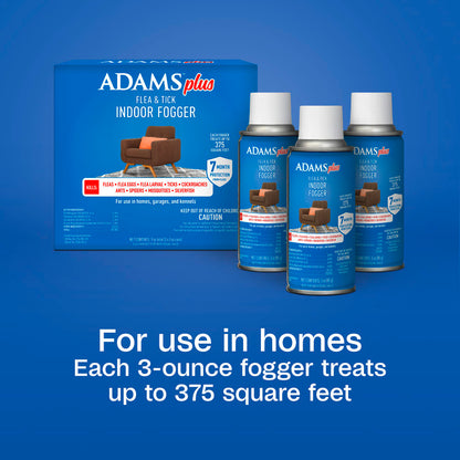 Adams Complete Indoor & Outdoor Flea Treatment System for XLarge Dogs 61–150 lbs Bundle