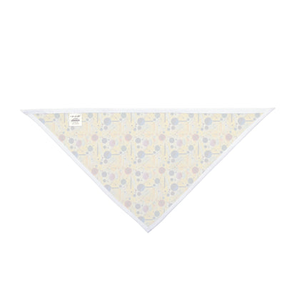 Sunlit Geometry: Orbits and Lines in Repeating Motion - Pet Bandana Pet Zen