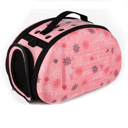 Pet Space Foldable Handbag Out Portable Pet Shoulder Bag Printing