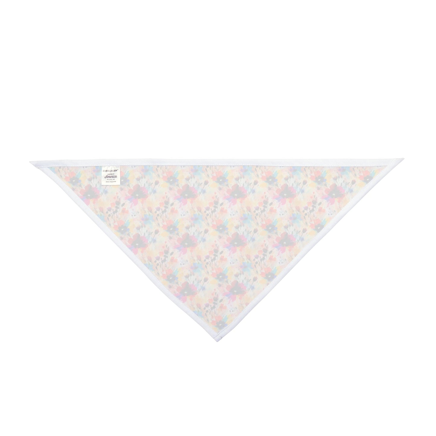 Wildflower Confetti in Watercolor Bloom - Pet Bandana Pet Zen