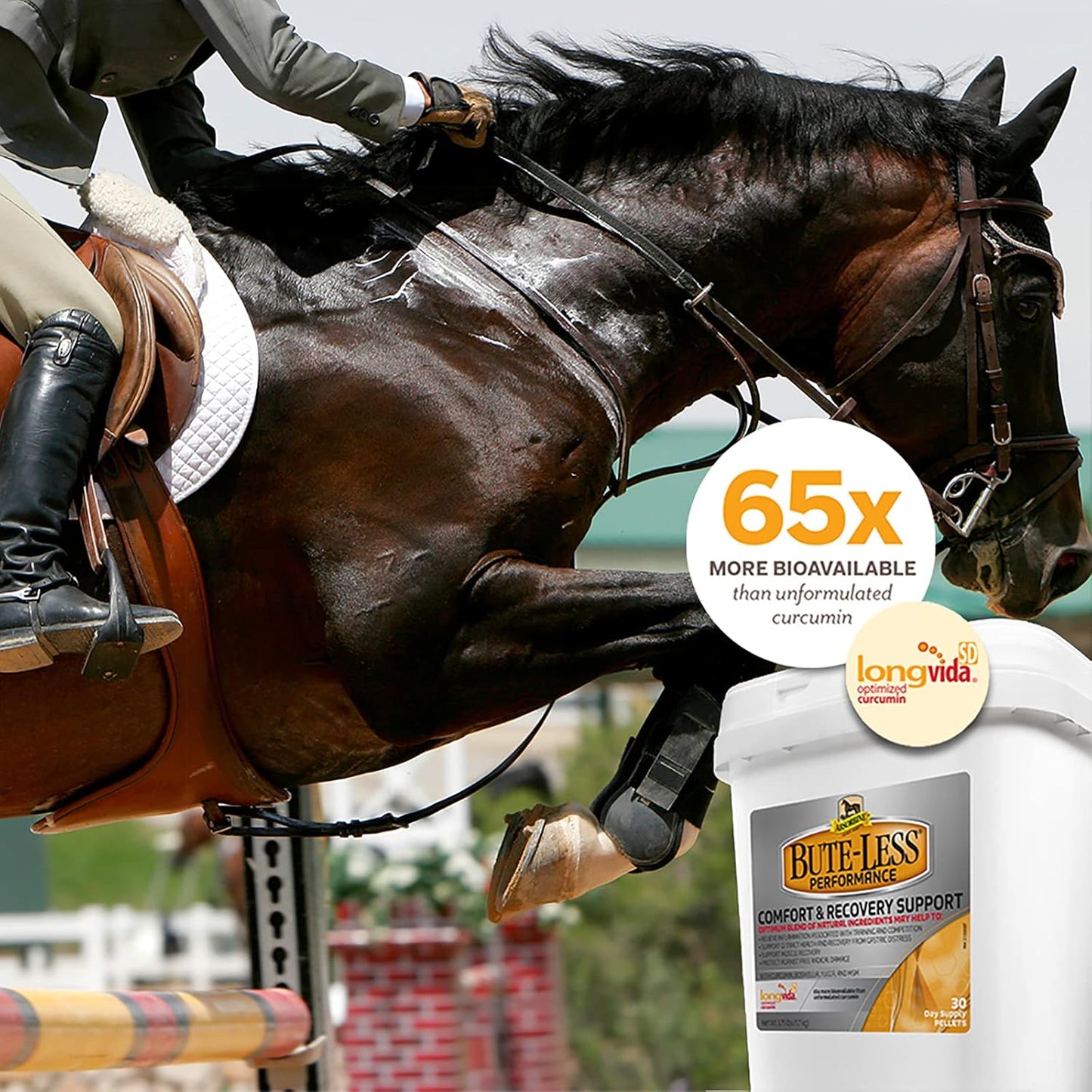Pelet Penunjang Kenyamanan & Pemulihan Performa Bute-Less Absorbine 3,75 lbs.