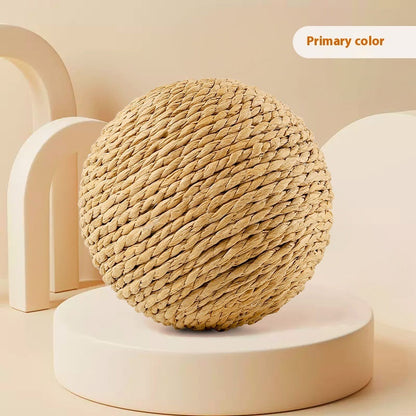 Sisal Ball Oversized Cat Toy Self-Hi Relieving Stuffy