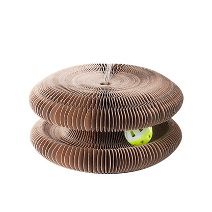 Creative Cat Scratch Board Decompression Grinding Claw Corrugated Paper Pet Toy Supplies