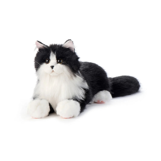 Boneka Berbobot Tuxedo – Kucing Pendamping Realistis untuk Dewasa