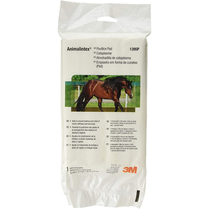 3M Animalintex Hoof & Leg Poultice Pad Horse Wound Care Abscess Treatment 8 x 16 Inch