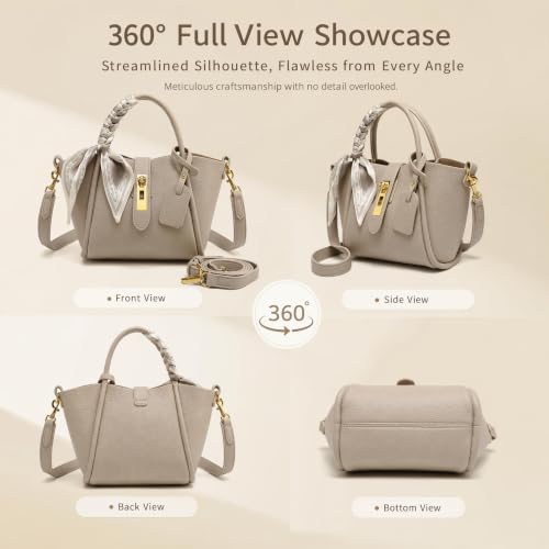 Women's shoulder bag, women's wallet, vintage handbag, synthetic leather crossbody bag with adjustable shoulder strap