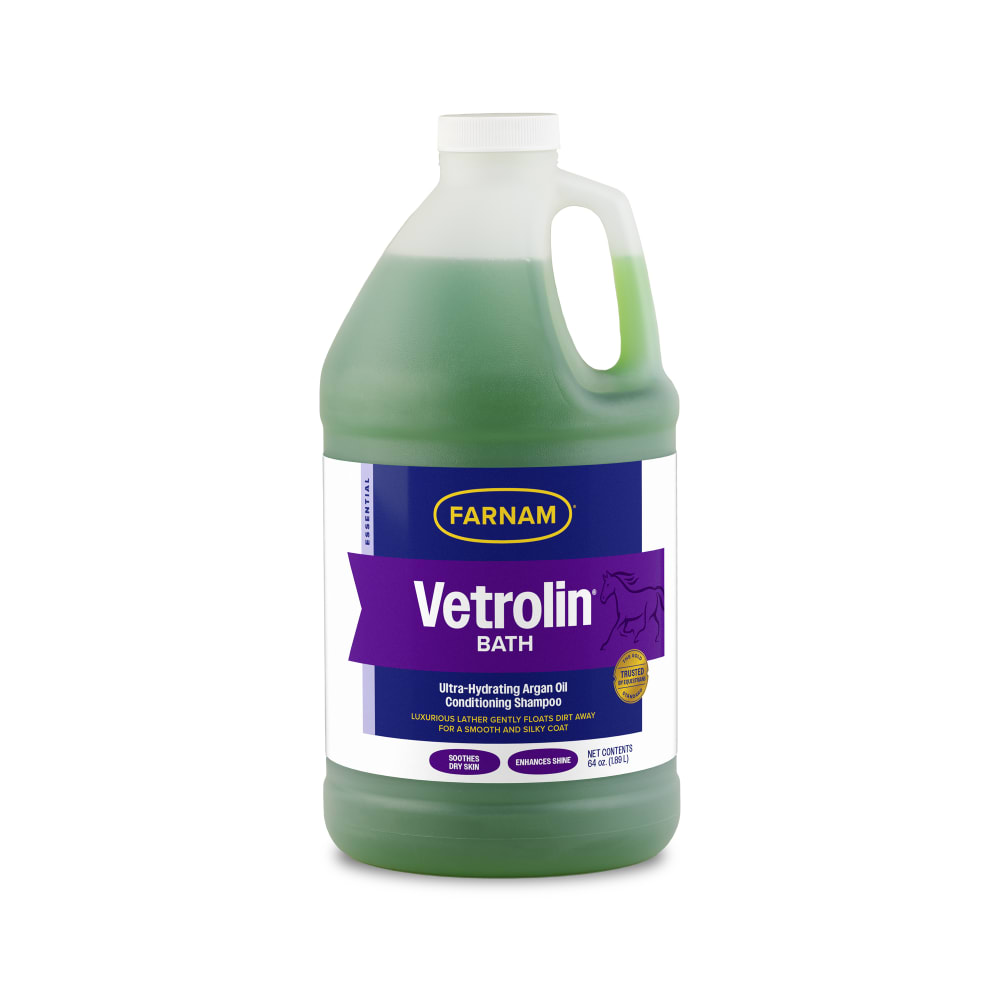 Vetrolin Bath Shampo Kondisioner Ultra Hidrasi Kuda USA 64 oz.