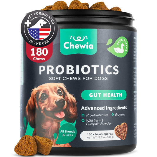 Probiotik Anjing Enzim Pencernaan Kesehatan Usus Labu & Bubuk Ragi