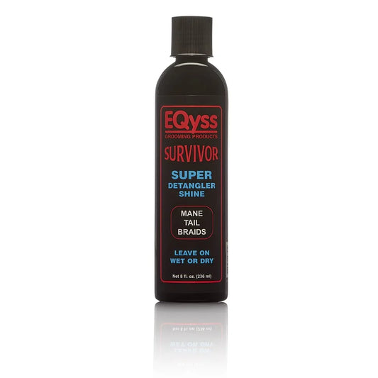 EQyss Survivor Mane & Tail Detangler 8 oz. Safe for Foals Mares Ponies & Horses