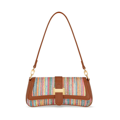 KKXIU Shoulder Bag for Women Small Hobo Handbag Mini Retro Clutch Purses