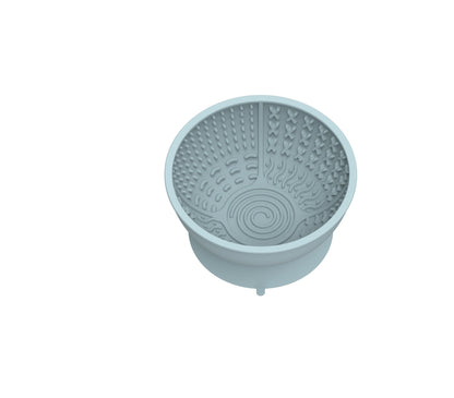 Pet Licking Mat Slow Feeding Bowl Edible Silicon Suction Cup