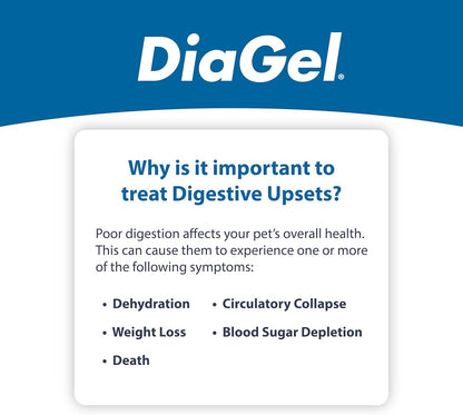 DiaGel for Cats 1 ml Oral Gel Loose Stools Digestive Upset Natural Support