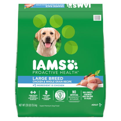 Makanan Anjing Kering Dewasa Ras Besar Iams Proactive Health
