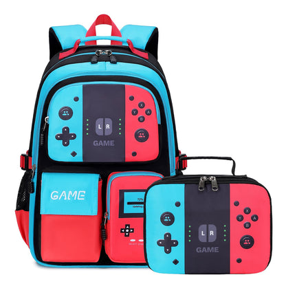 Boys Backpack Kids Bookbag TeensSchool Bag LuminousGame Large capacity bag