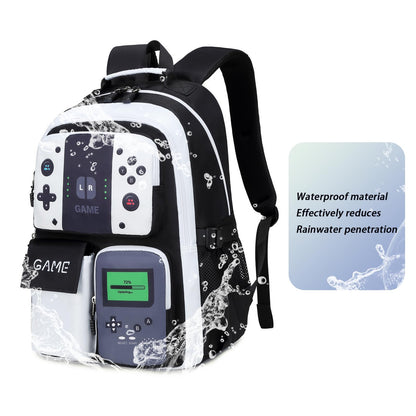 Boys Backpack Kids Bookbag TeensSchool Bag LuminousGame Large capacity bag