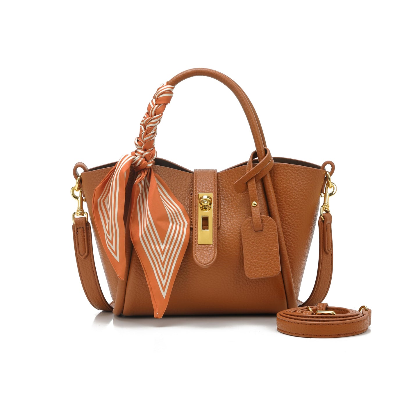 Women's shoulder bag, women's wallet, vintage handbag, synthetic leather crossbody bag with adjustable shoulder strap
