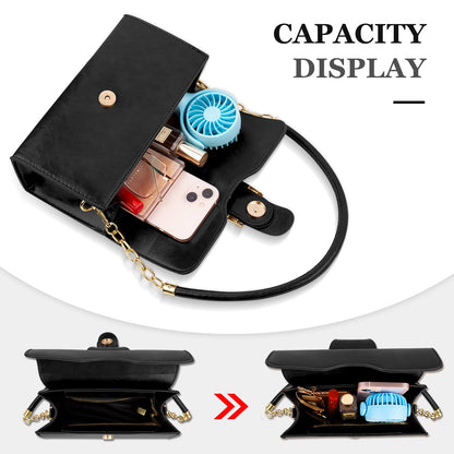 Shoulder Bag for Women, Faux Leather Women's Shoulder Handbags, Fashionable Tote Purses for Women