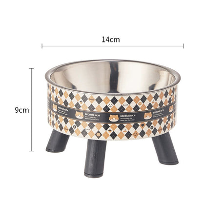 Cat Neck Protection Pet Anti-tumble Cat Bowl
