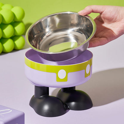 Cat Neck Protection Pet Anti-tumble Cat Bowl