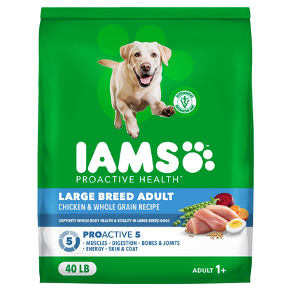 Makanan Anjing Kering Dewasa Ras Besar Iams Proactive Health
