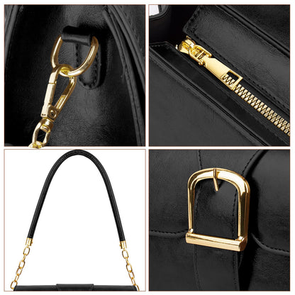 Shoulder Bag for Women, Faux Leather Women's Shoulder Handbags, Fashionable Tote Purses for Women