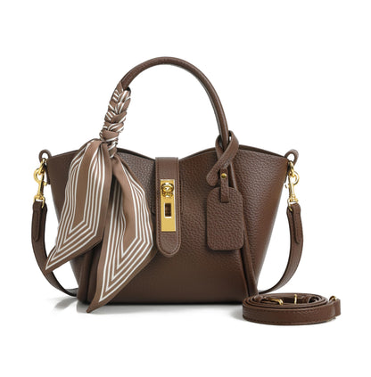 Women's shoulder bag, women's wallet, vintage handbag, synthetic leather crossbody bag with adjustable shoulder strap