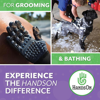 Sampo Anjing Piccardmeds4pets Aloe Oats 16oz + Sarung Tangan Grooming HandsOn Ukuran S Kit Lengkap