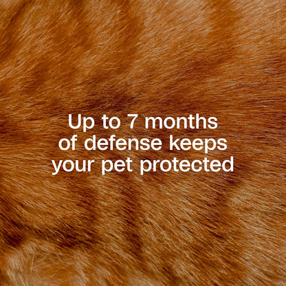 Adams Plus Flea & Tick Collar for Cats Water-Resistant Up to 7 Months Protection 3PCK