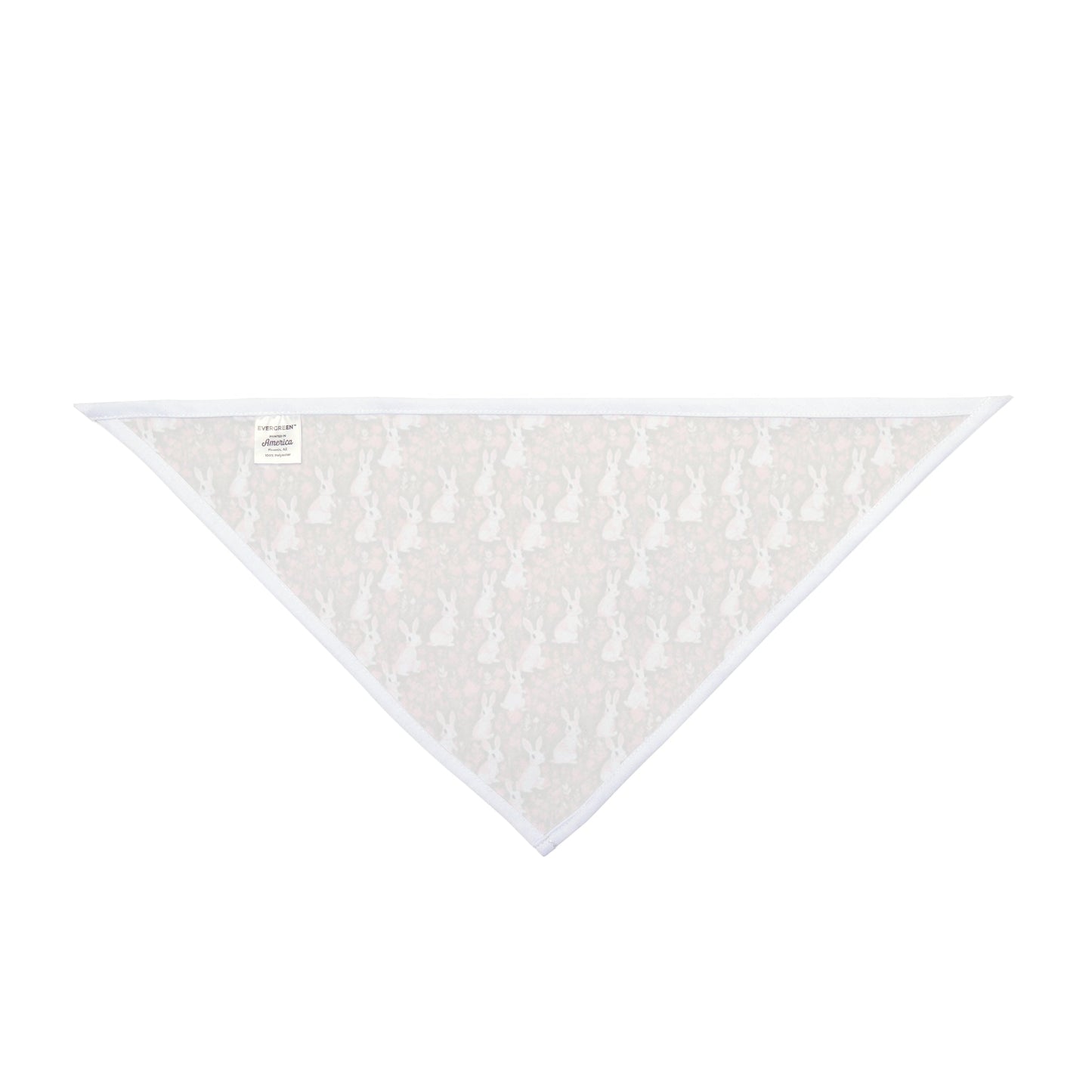 Blushing Meadow Bunny Parade Pattern - Pet Bandana Pet Zen