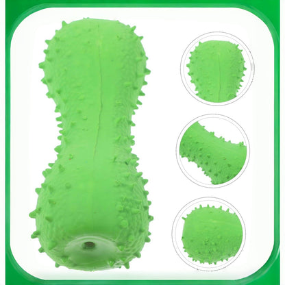 Pet Latex Toys Barbed Bone Sound Toy Tooth Cleaning