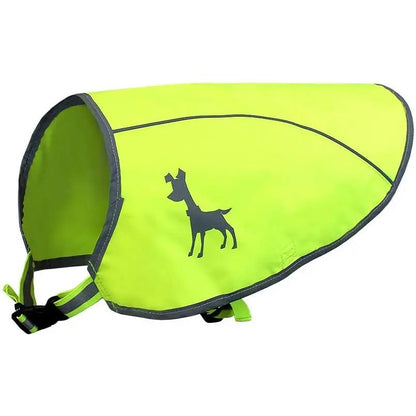 Alcott Visibility Dog Vest with Reflective Trim, Large Neon Yellow