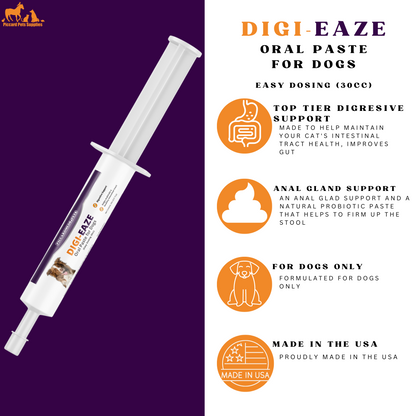Piccardmeds4pets Digi-Eaze Probiotic Paste untuk Anjing Dosis Mudah 30cc