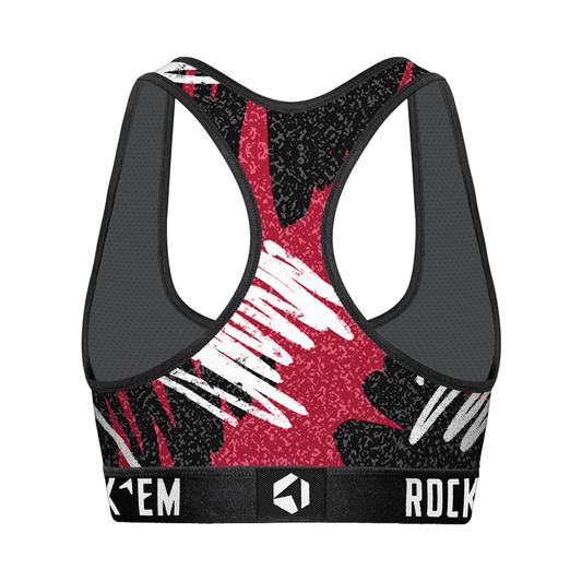Women's Sports Bra - Arkansas Razorbacks - Team Blast