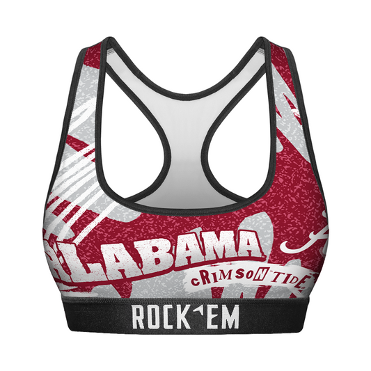 Women's Sports Bra - Alabama Crimson Tide - Team Blast