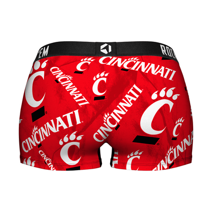 Women's Boy Shorts - Cincinnati Bearcats - Logo All-over