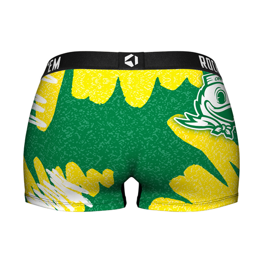 Women's Boy Shorts - Oregon Ducks - Team Blast
