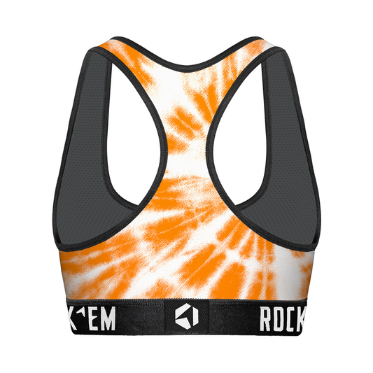 Women's Sports Bra - Tennessee Volunteers - Team Tie Dye