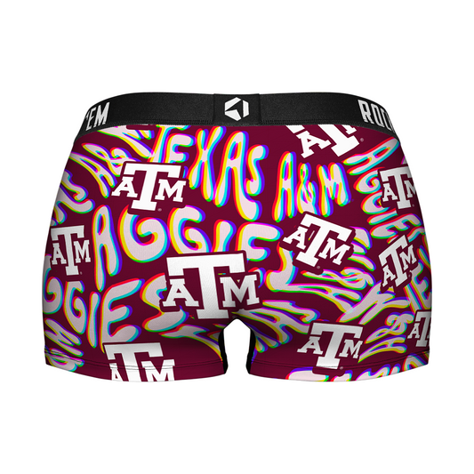 Women's Boy Shorts - Texas A&M Aggies - Twisted Wordmark