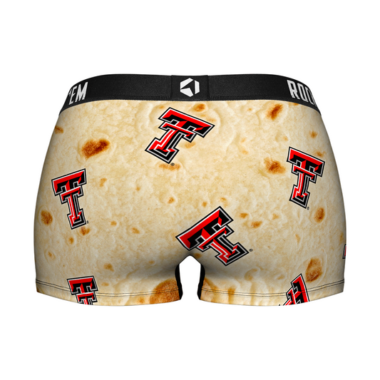 Women's Boy Shorts - Texas Tech Red Raiders - Full Tortilla