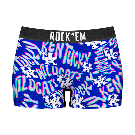 Women's Boy Shorts - Kentucky Wildcats - Twisted Wordmark
