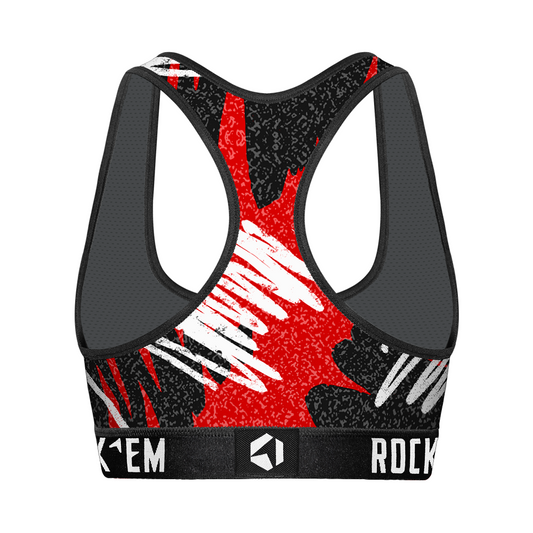 Women's Sports Bra - Wisconsin Badgers - Team Blast
