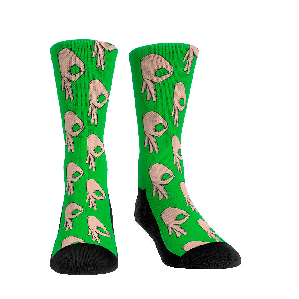 Circle Game Meme Socks
