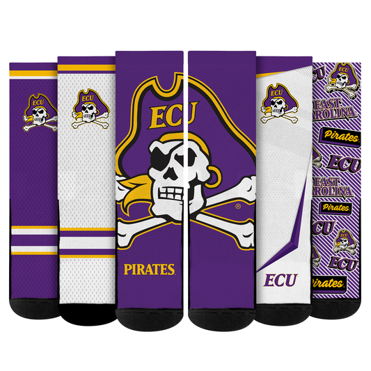 حزمة المشجعين الخارقين من ECU Pirates - 5 قطع